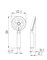 Ручной душ ESKO 4-режимный (SPL1105) SPL1105