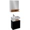 Тумба под раковину Jacob Delafon Terrace 50 EB1178-M61 подвесная Черная матовая EB1178-M61