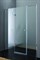 Душевая дверь в нишу Cezares Verona B-13-60 160 VERONA-W-B-13-60+60/40-P-Cr-R профиль Хром стекло текстурное - фото 457178