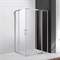 Душевой уголок Cezares Molveno AH-21 110х90 MOLVENO-AH-21-90+20-C-Cr-IV профиль Хром стекло прозрачное MOLVENO-AH-21-90+20-C-Cr-IV
