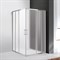 Душевой уголок Cezares Molveno A-22 100х100 MOLVENO-A-22-80+20-C-Cr-IV профиль Хром стекло прозрачное MOLVENO-A-22-80+20-C-Cr-IV