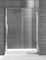 Душевая дверь в нишу Cezares Lux Soft W-BF-1 130 профиль Хром стекло прозрачное - фото 459452