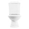 Сиденье для унитаза Cezares King Palace CZR-T-163-M-S-Br Белое с Микролифтом CZR-T-163-M-S-Br