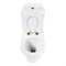 Сиденье для унитаза Cezares King Palace CZR-T-163-M-S-Br Белое с Микролифтом CZR-T-163-M-S-Br