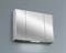 Зеркальный шкаф Cezares 92 84219 с подсветкой Белый - фото 460529