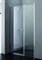 Душевая дверь в нишу Cezares Elena B-11 100+60 профиль Хром стекло прозрачное - фото 460618