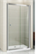 Душевая дверь в нишу Cezares Pratico BF-1 150 профиль Хром стекло прозрачное - фото 464723