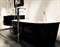 Акриловая ванна BelBagno BB14-NERO/BIA 178x84 без гидромассажа BB14-NERO/BIA