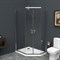 Душевой уголок BelBagno Uno 100х80 UNO-195-PH-2-100/80-C-Cr профиль Хром стекло прозрачное UNO-195-PH-2-100/80-C-Cr