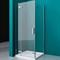 Душевой уголок BelBagno Kraft 80х100 KRAFT-AH-12-80/100-C-Cr-L профиль Хром стекло прозрачное KRAFT-AH-12-80/100-C-Cr-L - фото 469246