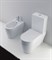 Унитаз BelBagno Genius BB541CP Белый BB541CP