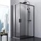 Душевой уголок AM.PM Gem S 120х80 W93G-404-120280-BT профиль, Черный матовый стекло прозрачное W93G-404-120280-BT