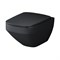 Унитаз подвесной AM.PM  Inspire V2.0 безободковый FlashClean с черным сиденьем микролифт (C50A1700MBSC) - фото 476843