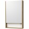 Зеркальный шкаф Aquaton Сканди 55 белый, дуб рустикальный 1A252102SDZ90 - фото 477877