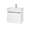 1A2301K1KP010 Набор: 1A230101KP010 Тумба-умывальник Капри 60 белый глянец/ 1WH302421 Раковина Миранда 60 1A2301K1KP010