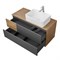 1A2469K0TEKA0 Набор: 1A246901TEKA0 Тумба-умывальник Терра 105 Дуб Кантри/Антрацит/ 1AX169WBXX000 Раковина Инфинити 60 1A2469K0TEKA0
