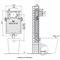 Смывной бачок скрытого монтажа для чаши Oli 80, механический, для чаш Генуя (045058) oli_045058