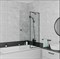 Шторка на ванну стеклянная DK Matrix (DG1109025) - фото 502397