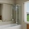 Шторка на ванну стеклянная DK Matrix (DG1109001) - фото 502405