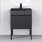 Тумба RAVAL Facet 60 подвесная Антрацит (Fac.01.60/P/A/RL) Fac.01.60/P/A/RL