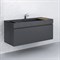 Тумба RAVAL Facet 120 подвесная Антрацит (Fac.01.120/P/A/RL) Fac.01.120/P/A/RL