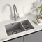Кухонная мойка Lemark Sinara 550.2-U 9910081, 55 см, искусственный камень, грей 9910081