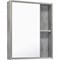 Зеркальный шкаф Runo серый бетон Эко 52 (00-00001184) - фото 509700
