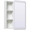 Зеркальный шкаф Runo универсальный белый Капри 55 (УТ000003786) - фото 509869