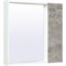 Зеркальный шкаф Runo серый бетон Манхэттен 75 (00-00001017) - фото 510285