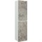 Пенал Runo универсальный серый бетон Манхэттен 35 (00-00001020) - фото 510290