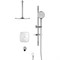 Душевая система Swedbe Platta 5561 с термостатом Хром sw_5561