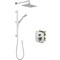 Душевая система Swedbe Platta 5558 с термостатом Хром sw_5558