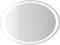 Зеркало Clarberg Ellipse 100 ELI0210 с подсветкой с сенсорным выключателем - фото 520101