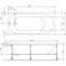 Акриловая ванна AM.PM X-Joy 170х75 W94A-170-075W-A, без гидромассажа W94A-170-075W-A
