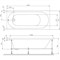 Акриловая ванна AM.PM X-Joy 160х70 W94A-160-070W-A1, без гидромассажа W94A-160-070W-A1