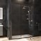 Душевая дверь AM.PM Gem 140 W90G-140-1-195BT профиль, Черный матовый стекло прозрачное W90G-140-1-195BT
