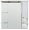 Зеркало RUSH со шкафчиком DEVON 105 Белый, матовый, правый (DEM751105W) - фото 536577