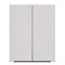 Шкаф Lemark BUNO 60 см подвесной, 2-х дверный, цвет корпуса, фасада: Белый глянец (LM04B60SH) - фото 540620