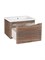 Тумба Runo Тоскана 80 темное дерево под умывальник Никсон 80 (00-00001417) run_00-00001417