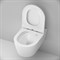 C8F1701MWSC Func подвесной унитаз 54 см FlashClean с сиденьем микролифт, бел мат C8F1701MWSC