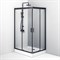 W90G-404-120290-BT Gem Twin Slide 120x90. Душевое ограждение,120x90, профиль черный мат., стекло про W90G-404-120290-BT