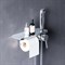 773500001 Jupiter, смеситель монтируемый в стену с гиг. душем и полкой, хром 773500001