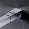 W84WI-110-F1-MTE Душевая перегородка Func 110x200, стекло прозр. 8 мм + покрытие, профиль мат хром W84WI-110-F1-MTE