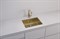 Мойка кухонная Alveus Kombino 50 Monarch Gold SAT 542X442X195 U нержавеющая сталь, с выпуском, без сифона 1120361