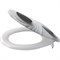 Сидение ALCAPLAST для унитаза Softclose A604 ZEN A604 ZEN