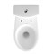 Унитаз-компакт Cersanit Nature Clean On KO-NTR011-3/5-COn-DL-w с горизонтальным выпуском белый S-KO-NTR011-3/5-COn-DL-w