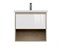 Тумба под раковину подвесная Cersanit LOUNA 60 для COMO 60 белый 64070