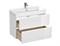 Тумба под раковину Cersanit MODUO SLIM 80см,  подвесная, белая 64126