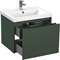 Тумба под раковину Cersanit Grande 60 64302 подвесная Зеленая 64302