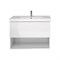 Тумба под раковину Dreja Perfecto 60 99.0806 подвесная, Белый глянец 99.0806
